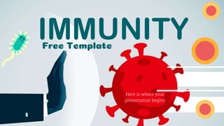 IMMUNITY
Here is where your
presentation begins
Free Template
 