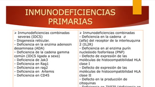 Inmunodeficiencias | PPTX