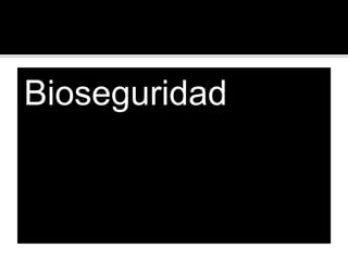 Bioseguridad
 
