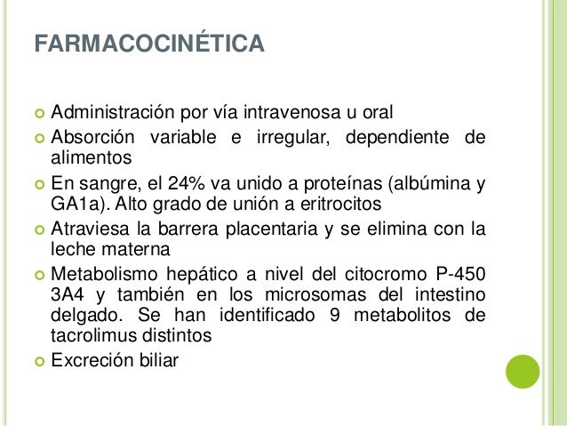 Prograf Tacrolimus Efectos Secundarios