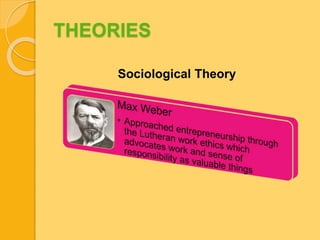 THEORIES 
Sociological Theory 
 