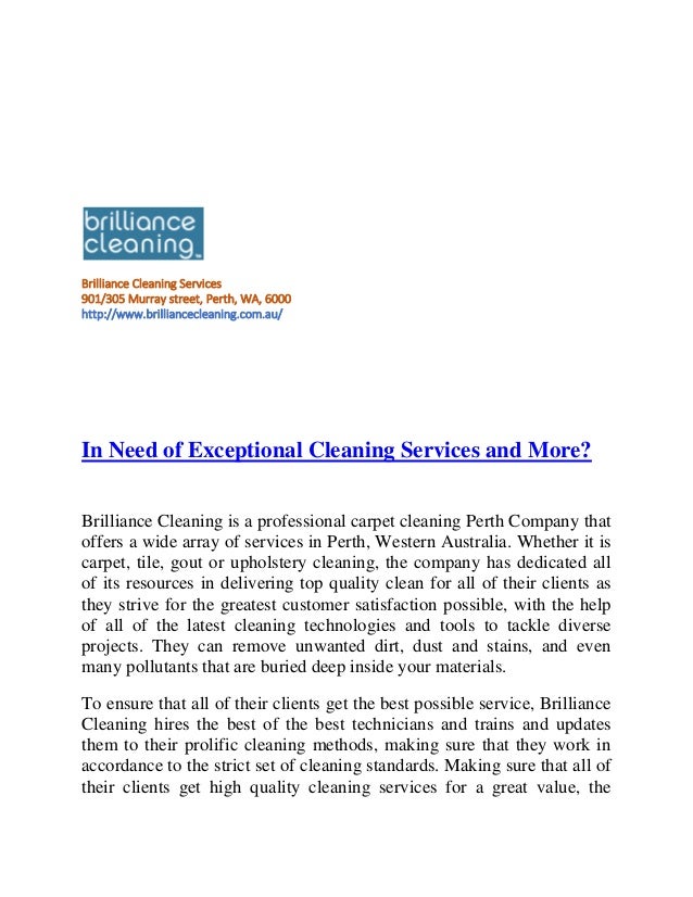 need cleaning service