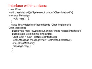 Inner classes | PPTX