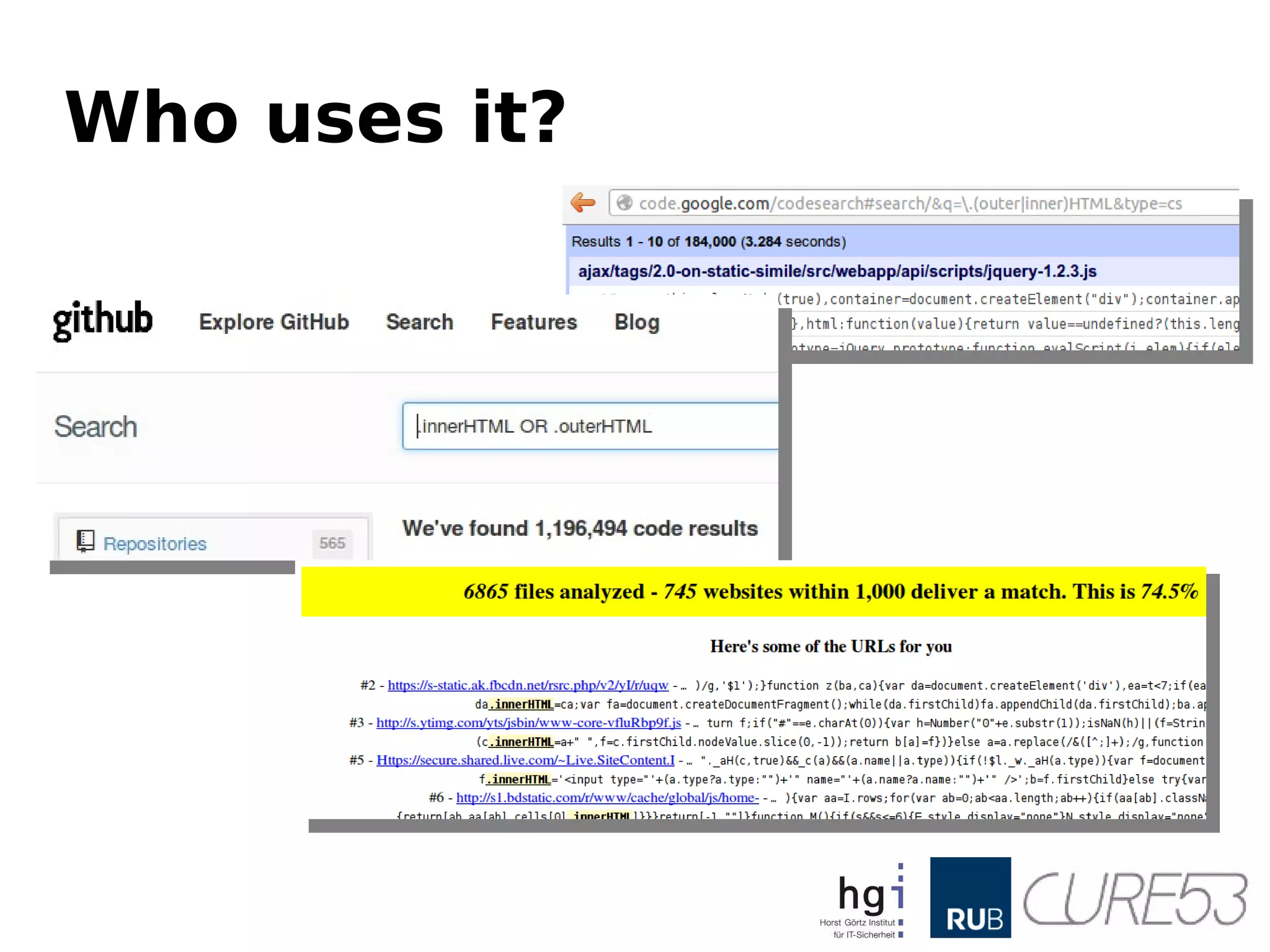 Who uses it?