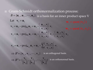 Inner product spaces | PPTX