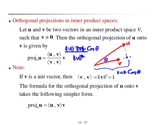 Inner Product Spaces