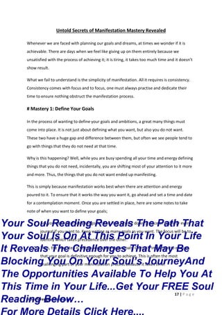 Your Soul Reading Reveals The Path That Your Soul Is On At This Point In Your Life