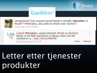Letter etter tjenester
produkter
 