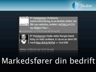 Markedsfører din bedrift
 