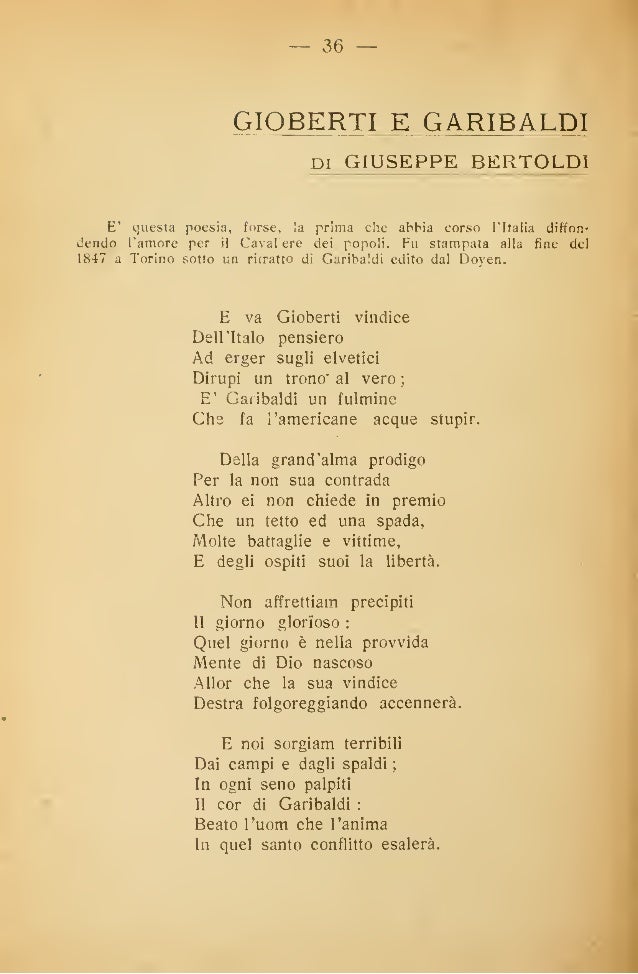 Inni Di Guerra E Canti Patriottici Del Popolo Italiano 1915