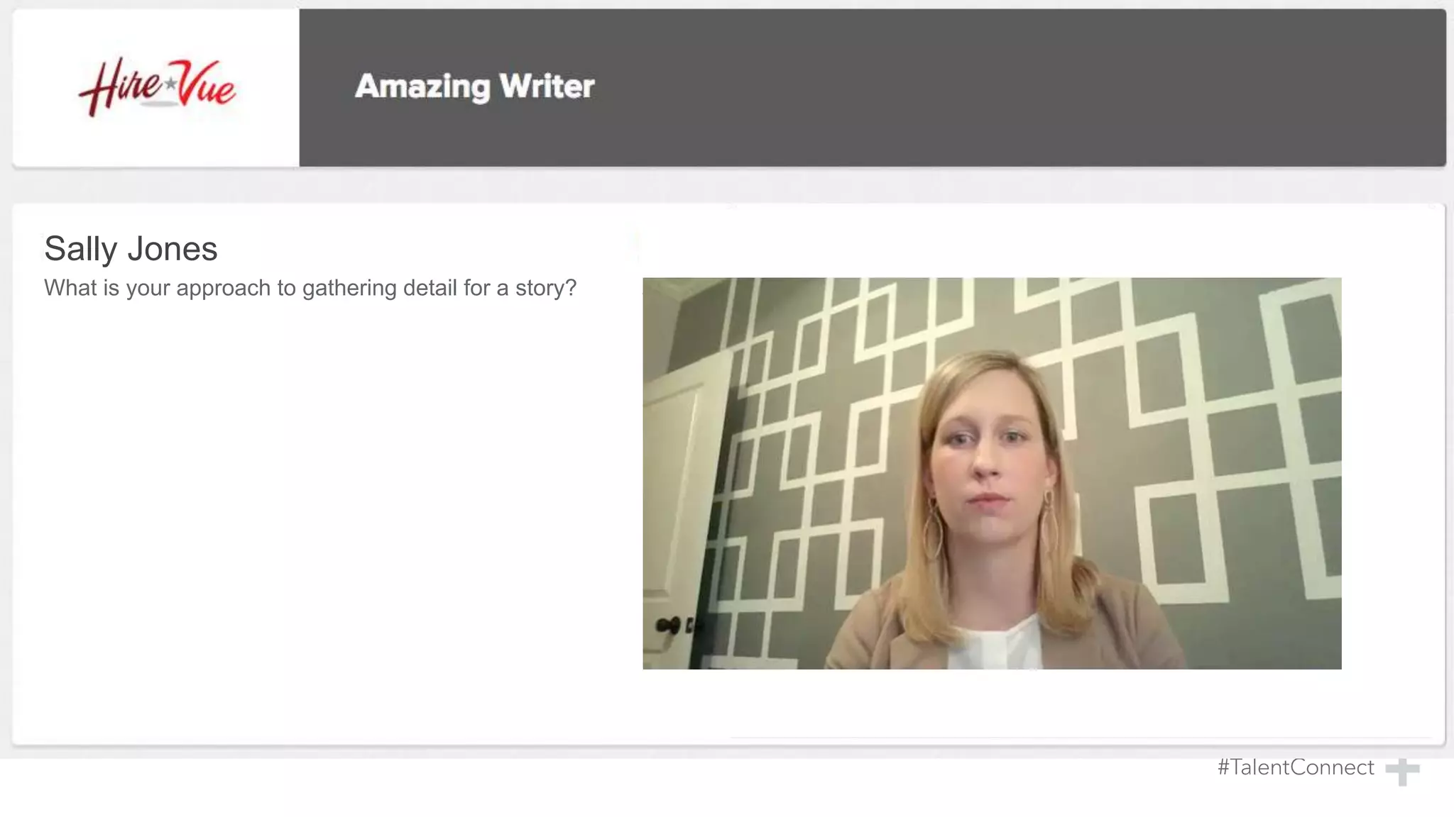 Sally Jones
What is your approach to gathering detail for a story?
 