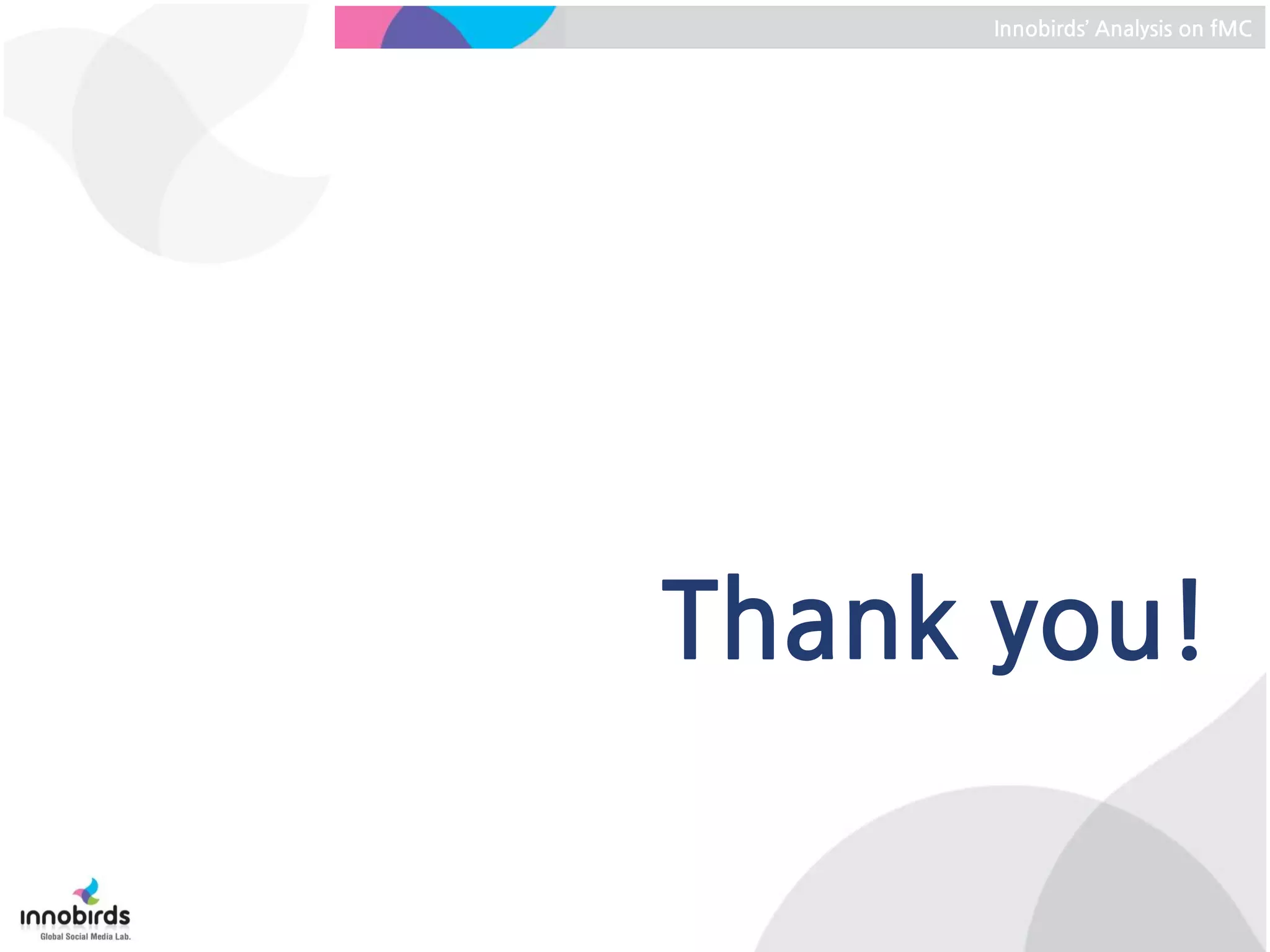 Innobirds’ Analysis on fMC




Thank you!
 