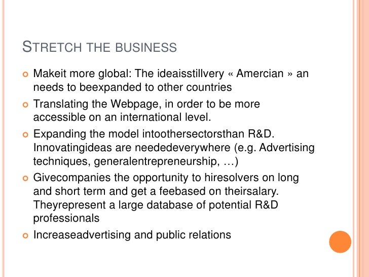 Innocentive Business Model