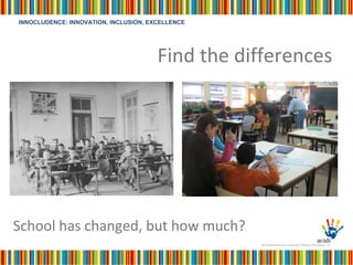 Find the differences School has changed, but how much?  