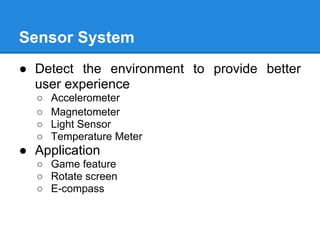 Introduction to Android G-sensor | PDF