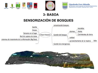 SENSORIZACIÓN DE BOSQUES
3- BASOA
 