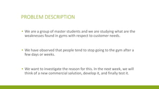 Gym Problem Statement InnoGym | PDF