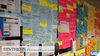 SYNTHESIS   Understand & gain insights

                                         ©SAP AG 2010 | 29
                                                 2012
 