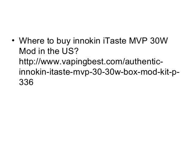 itaste mvp manual
