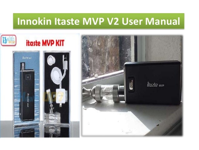 itaste mvp manual