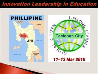 PHILLIPINE
S
Tacloban City
11–13 Mar 201611–13 Mar 2016
 