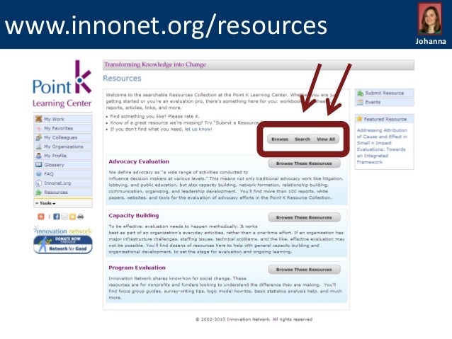 Do-It-Yourself Logic Models: Examples, Templates, and Checklists Slide 43