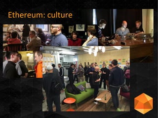 Ethereum: culture
 