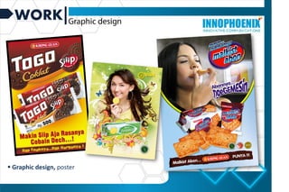 WORK
 Graphic design, poster
 