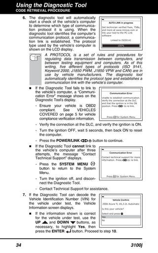 Innova 3100j User Manual | PDF