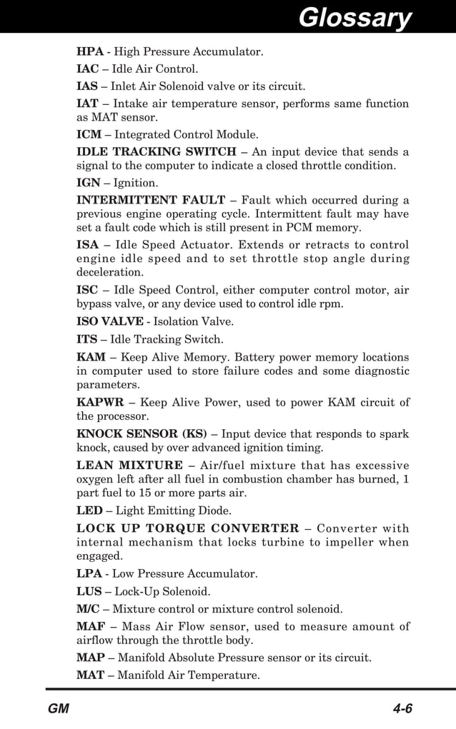 Innova 3123 GM OBD1 Code Reader User Manual