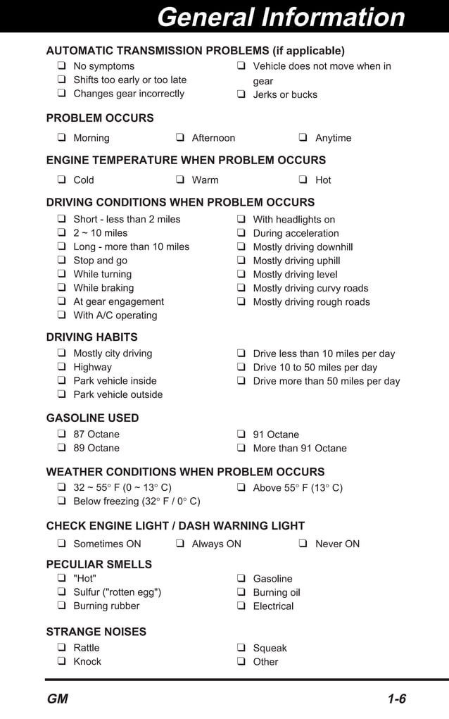 Innova 3123 GM OBD1 Code Reader User Manual