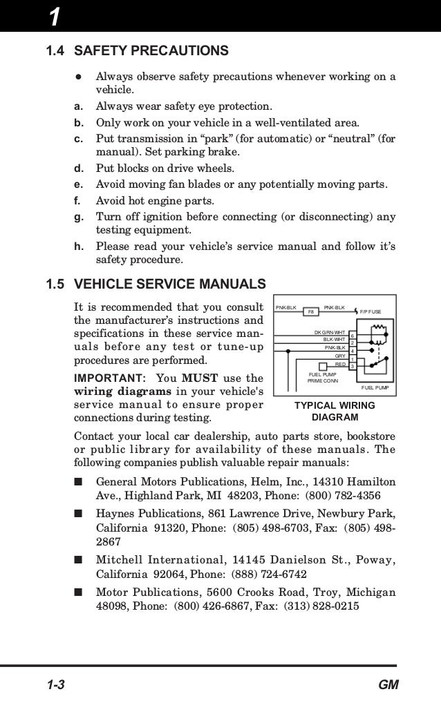 Motor Publications 5600 Crooks Road Wiring Diagram