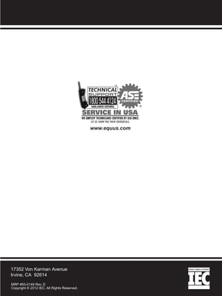 Innova 3568 Digital Timing Light User Manual