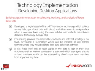 Innovaccer Innote Training.pdf Innovaccer service capabilities with case studies | PDF