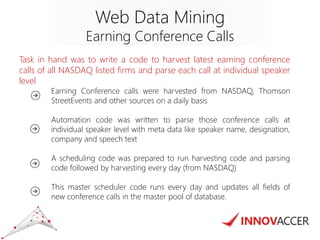 Innovaccer Innote Training.pdf Innovaccer service capabilities with case studies | PDF