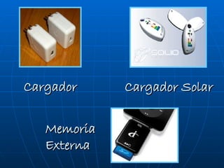 Cargador Cargador Solar Memoria Externa 