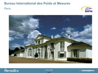 Enero 2009
Bureau International des Poids et Mesures
París
 