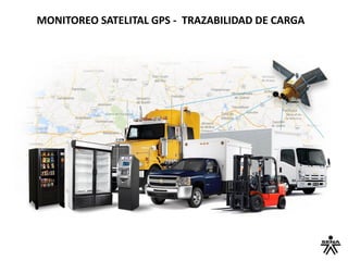 MONITOREO SATELITAL GPS - TRAZABILIDAD DE CARGA
 