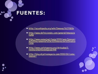 Innovación radical e innovación incremental