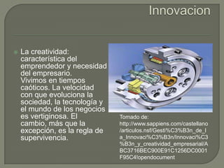 Innovación y creatividad | PPT