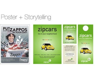 Poster + Storytelling
 