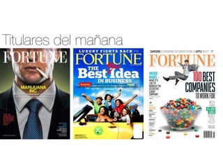 Titulares del mañana
 