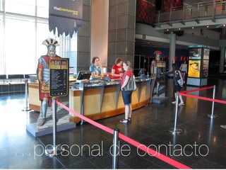 …personal de contacto
 