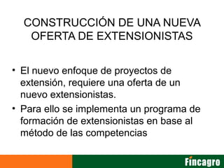 Innovacion con enfoque de mercado incagro fincagro