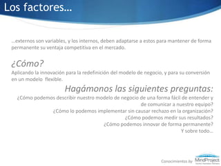 Innovacion En Los Modelos De Negocio | PPTX
