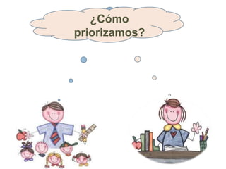 ¿Cómo
priorizamos?
 