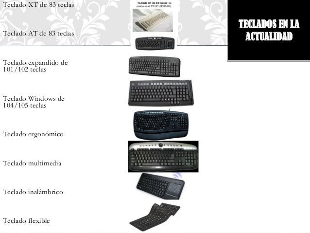 Resultado de imagen de evolucion del teclado desde su inicio hasta hoy