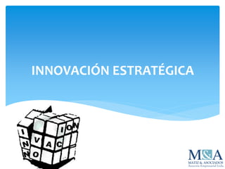INNOVACIÓN ESTRATÉGICA
 