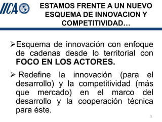 SEMBRANDO INNOVACION PARA COSECHAR PROSPERIDAD: EL ROL DE LA EXTENSION AGRICOLA