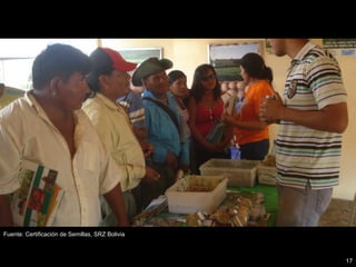 Innovación en los Sistemas de Abastecimiento de Semillas